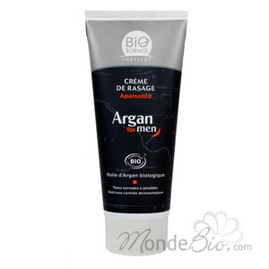 Cr�me de rasage apaisante Argan et Karit� 150ml Bioscience Institut