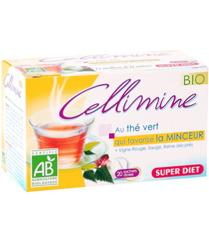 Cellimine Tisane Minceur Silhouette Elimination 20 sachets SuperDiet