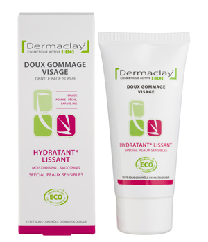 Dermaclay  - Dermaclay moisturising & smoothing face scrub 75ml