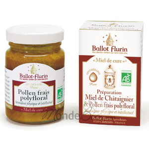 Pr�paration Miel de Ch�taignier et Pollen frais pot Ballot F