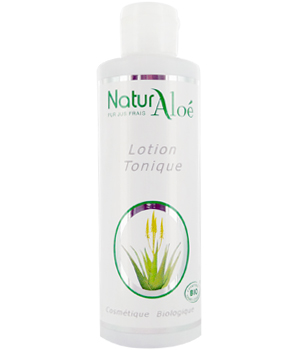 Provides a pleasant feeling of freshness. For who: All skin types, including the most sensitive and fragile. Alone or combined with NATURALOE cleanser. When: Morning and evening, after the cleanser, to complete cleansing or makeup removal. To prepare the skin to receive a care product. Occasionally, as an eye compress to decongest irritated or tired eyes. Results: Gives a bright, clear and purified complexion. Avoids feelings of tight skin due to dryness or dehydration. Reinforces the skins natural defenses. Softens and gives a feeling of comfort and freshness to the eyelids. Brand : NaturAloe Ingredients: Pure fresh aloe vera* juice (in its original state) Chamomile floral water*: well-known for its decongesting, soothing, anti-inflammatory and anti-allergenic effects (relieves skin irritations). Orange blossom floral water*: soothing.