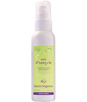 Les Douces Angevines Soin jambes légères Bois d'Amyris 125ml