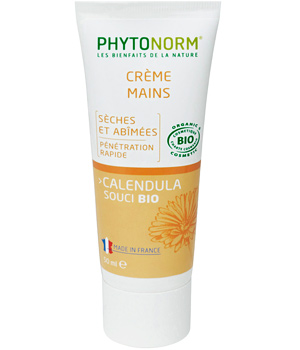 Cr�me douceur mains nourrit NON GRASSE au Souci Phytonorm Phytonorm