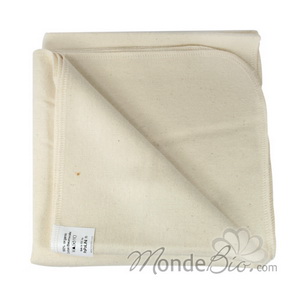 Lange en flanelle nature en coton biologique Popolini