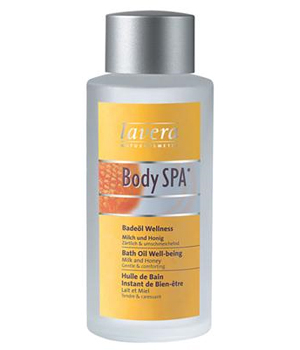 Lavera Huile de bain Instant de Bien être Lait et Miel Body SPA 100ml