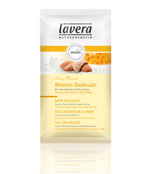 Lavera Sels de Bain Instant de Bien être Lait et Miel Body SPA 80ml