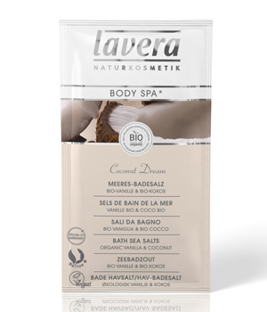 Lavera Sels de Bain Instant de Chaleur Vanille Coco Body SPA 80ml