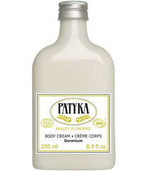 Cr�me corps G�ranium et Jojoba 250ml Patyka