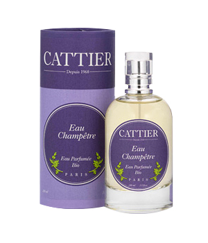 Eau Champ�tre Bergamote G�ranium Patchouli le Souvenir 100ml Cattier