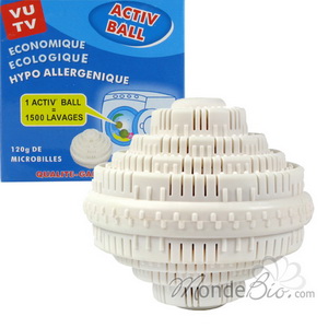 Boule Activ ball lavage �cologique �conomique 1500 utilisations Magic Clean