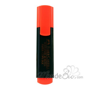 Surligneur Faber Castell orange Rentree Ecologique
