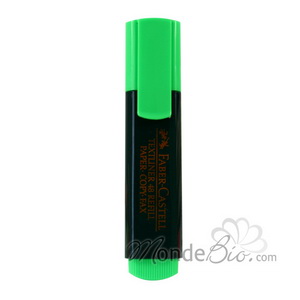 Surligneur Faber Castell vert Rentree Ecologique