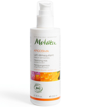 Melvita -  Cleansing Milk Sweet Almond, Pollen, Rice - Sensitive Skin 200ml