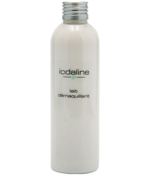Iodaline Bio - Lait démaquillant Soin reminéralisant aux algues 200ml