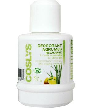 Recharge du d�odorant roll on aux Agrumes Coslys Coslys