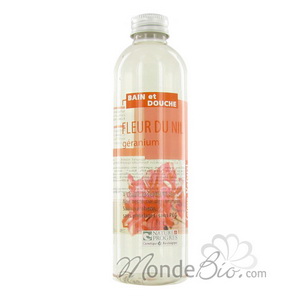 Gel bain douche Fleur du Nil au G�ranium 250ml Gravier
