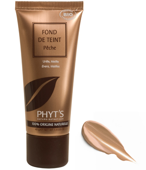 Fond de teint P�che n�4 Phyt's carnations moyennes � dor�es 40gr Phyts