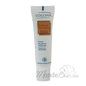 Cr�me de jour teint�e beige fonc�, matifiant 30ml Logona