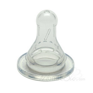 3 Tétines goulot normal silicone non toxique Débit rapide 6m +