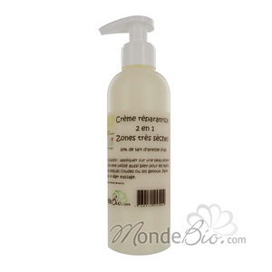 Laboratoire Paysane - 2-in-1 repairing cream for very dry areas, with Donkey Milk 200ml