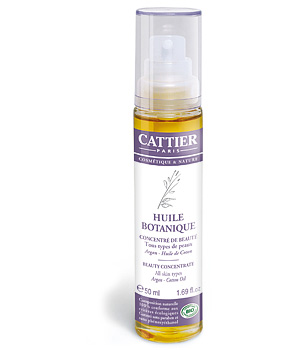 Huile Botanique Concentr� de beaut� Argan Huile de Coton Cattier Cattier