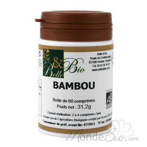 Bambou bio 200 g�lules Belle et bio