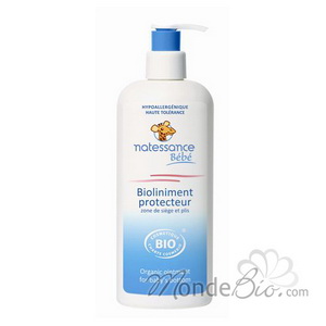 Natessance - Bioliniment soin et toilette Aloe Vera eau de Chaux Olive 400ml