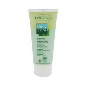Logona - Lotion corporelle aloès et citron vert Daily care 200ml