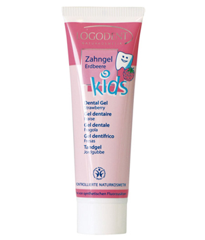 Logona - Kids dental gel  Strawberry 50ml