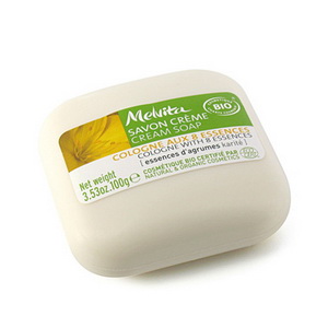 Savon cr�me Cologne aux 8 essences Melvita Melvita