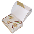 Coffret Cadeau B�b� 100% Coton Bio Colori Ecru Dorlotin
