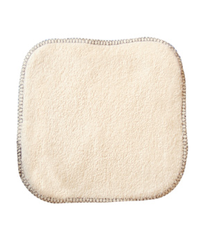 Lulu Nature - 10 Lingettes bébé 100% coton biologique 15X15cm