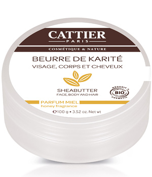Beurre de karit� Miel 100gr Cattier