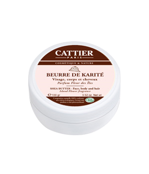 Beurre de karit� Fleur des Iles 100gr Cattier