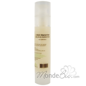 Laboratoire Paysane Crème réparatrice 50% de lait d'ânesse au calendula bio 50ml