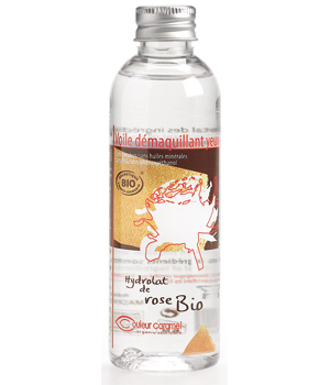 Voile D�maquillant Yeux Hydrolat de Rose Couleur Caramel Couleur Caramel