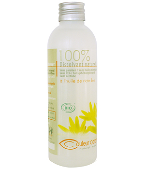 Dissolvant Biphasique � l'huile de Ricin 100ml Couleur Caramel