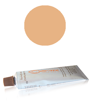 Fond de teint Fluide 03 beige orang� tube de 30ml Couleur Caramel