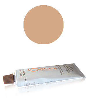 Fond de teint Fluide 04 beige hal� tube de 30ml Couleur Caramel