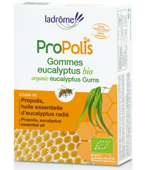 Gommes Propolis et Eucalyptus Ladrome