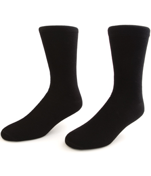 Pack de 2 paires de Chaussette noires Haute bambou Rsksocks