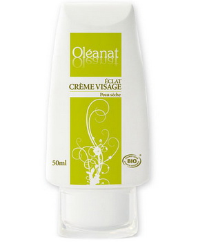 Oleanat Crème visage éclat peau sèche Karité Argan 50ml