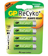 Blister De 4 Piles Rechargeables Aa Gp Battery