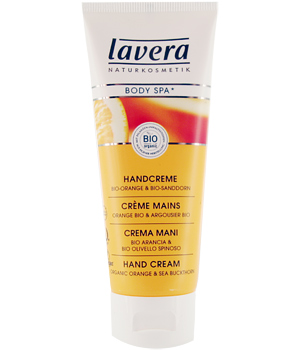 Lavera Crème pour les mains Orange et Argousier Body SPA 75ml