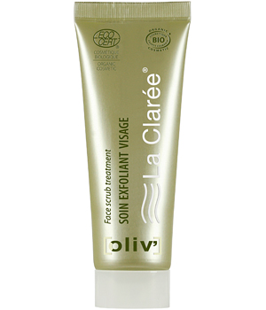La Claree Soin exfoliant visage à la poudre de noyau d'argan 75ml