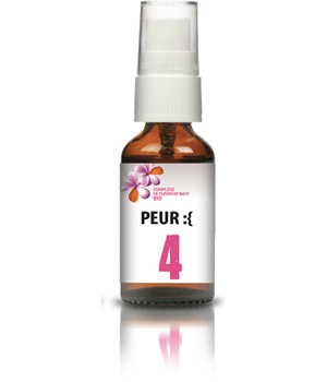 Bach Flower complex No.4 - Fear, anxiety 20ml
