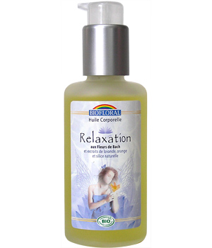 Huile corporelle Relaxation Silice et Fleurs de Bach Biofloral Biofloral