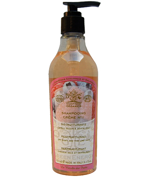 Creamy shampoo No.1 restructuring for dry hair   The Fruit Harvest 250ml