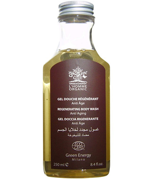Gel Douche r�g�n�rant Homme Green Energy Organics Green Energy