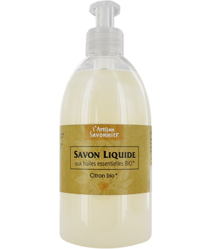 Liquid hand soap with Lemon